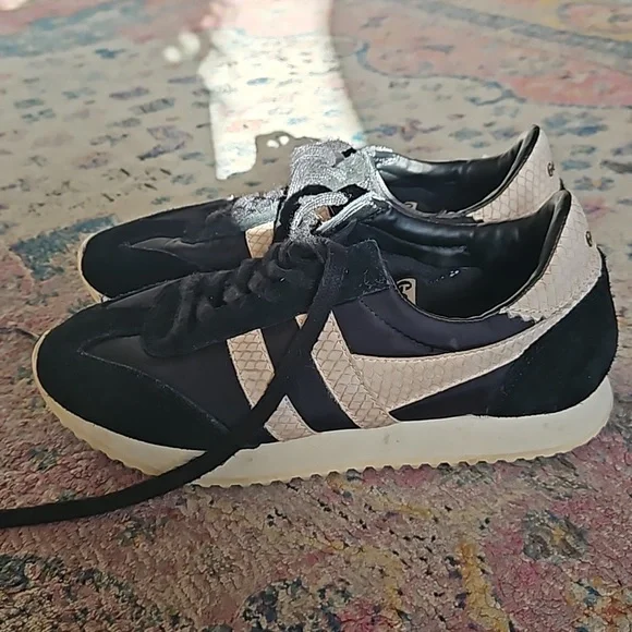 Gola Women's Boston '78 Sneakers black/pink 7 - Picture 2 of 10